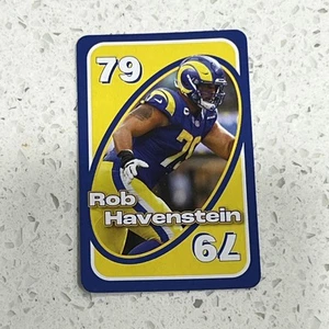 2024 Uno Fandom NFL Los Angeles Rams White #79 Rob Havenstein - Bild 1 von 2