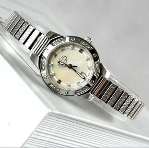 Bulova Harley-Davidson Shell Dial Ladies Watch Quartz - Picture 1 of 7