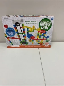 Elevator Marble Run - Mindware 110 Pcs - Electronic Elevator -  STEM Toy New G37 - Picture 1 of 2