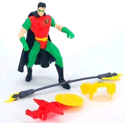 FIGURA DE ACCIÓN ROBIN JUSTICIA TOTAL VINTAGE 1996 KENNER DC COMICS Foto 1 de 4