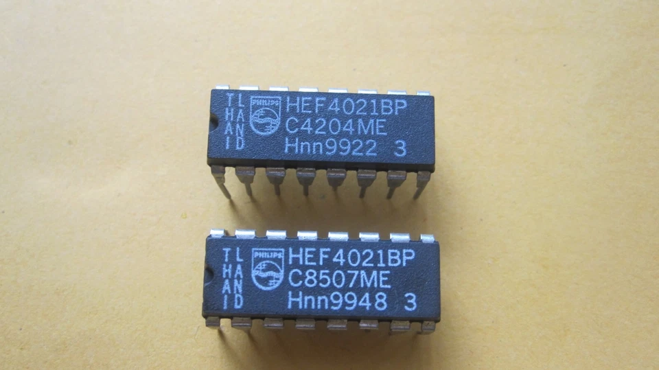 2 шт. HEF4021BP 8-битный регистр статического сдвига - Изображение 1 из 1