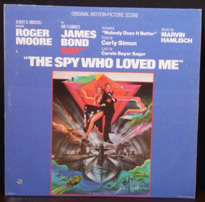 The Spy Who Loved Me - Marvin Hamlisch United Artist Records 1977 Roger Moore — 第 1/4 张图片