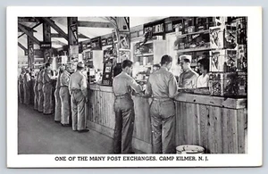 Postal Piscataway, NJ Camp Kilmer uno de los muchos soldados de intercambio de correos - Imagen 1 de 2
