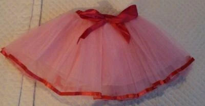 Little Girl’s Bow Tutu Skirt, One Size, Pink - Image 1 of 4