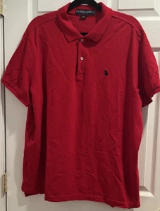 Ralph Lauren Polo Shirt Mens XXL Red Casual Short Sleeve - Picture 1 of 5