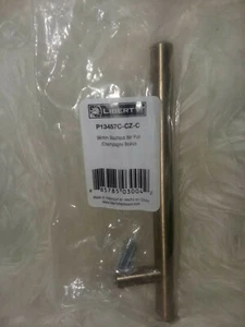 Liberty 3-3/4 in. (96 mm) Center-to-Center Champagne Bronze Bar  - Picture 1 of 2