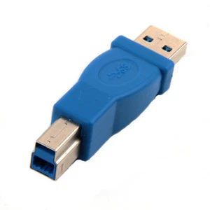 USB 3.0 SuperSpeed 5Gbps Type A Male to Type B Male Adapter Converter Connector - Picture 1 of 1