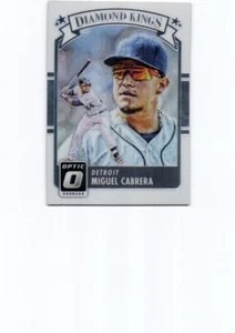 Baseball Karte 2016 Panini Donruss Optic Diamond Kings Holo Miguel Cabrera #10 - Bild 1 von 2