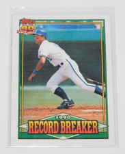 1991 TOPPS #2 GEORGE BRETT RECORD BREAKER ROYALS HOF “AUTHENTIC”