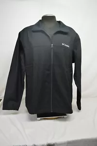 Columbia Mens Bowen Lake Softshell Fleece Lined Jacket Black Size 2XL XS1244-010 - Picture 1 of 8