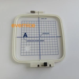 "Aro de bordado grande estándar 140 mm x 140 mm 5,5"" x 5,5"" para Janome MC200E" - Imagen 1 de 2
