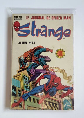 Álbum de cómics vintage 1985 Marvel's Strange #63 | LUG edición francesa 188-199-190 Foto 1 de 4