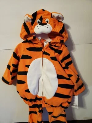 ¡Nuevo con etiquetas! Traje o Disfraz Carters Bebé Tigre 2 Piezas Suave/Acogedor 12 Meses Foto 1 de 4