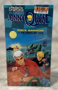Jonny Quest Race Bannon Army of One VHS 1996 Cartoon Network NEW sealed - Imagen 1 de 7