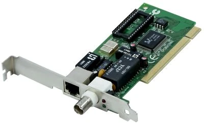 Realtek EPCB002093 BNC RJ-45 PCI RTL8029AS - Immagine 1 di 2