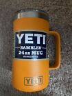 KING CRAB ORANGE YETI 24 Unzen Rambler Becher Becher LIMITIERTE EDITION Bier Kaffeetasse