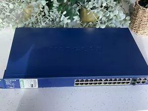 Netgear FS728TP Prosafe 24+4 Gigabit Smart Network Switch with PoE #L3 - Picture 1 of 3