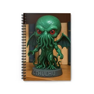 Cthulhu-Themed Spiral Notebook | Perfect for Writers, Fans, Gifts, [...] - Picture 1 of 6