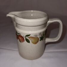 Quince Wedgwood Oven to Table Stoneware CREAMER Serving Pitcher 4in Tall Fruits