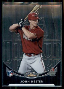 2010 Finest John Hester RC Arizona Diamondbacks #138