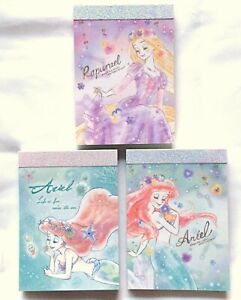Kamio Disney Character Princess Mini Memo Pad 80 Ariel Kids 2019 MADE IN JAPAN