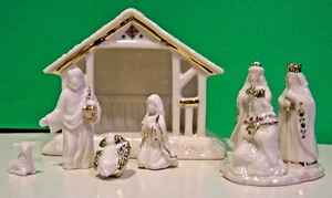 Lenox Mistelpark Krippe Krippenset Village Treasures Serie - - NEU in OVP - Bild 1 von 8