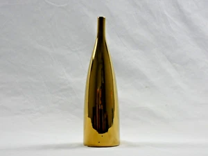 Gold Ceramic Flower Vase Dinning Table Centerpiece Living Room Office Home Decor - Picture 1 of 4