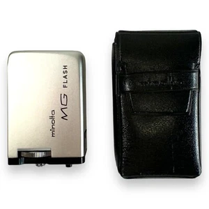 Minolta-16 MG Bulb Flash + Carry Case Genuine - Picture 1 of 7