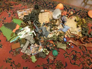 BIG Mega Bloks Lot DRAGONS Build Legend Warriors Action Figures Fortress Eggs ++ - Picture 1 of 12