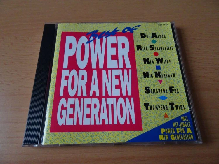 CD Best of Power for a new Generation: Dr. Alban Rick Springfield Kim Wilde Sam - Bild 1 von 1