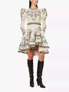 Mini Vestido IMMERMANN Bordado Lírico Talla 1 - Imagen 1 de 12