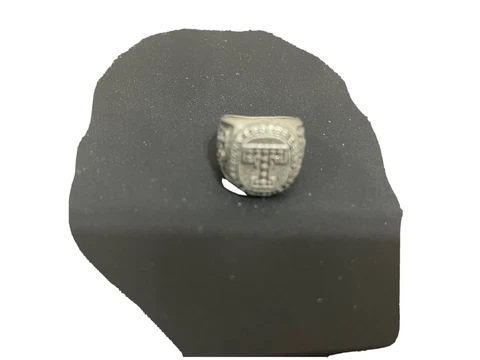 ⚾️2010 TEXAS RANGERS ALCS CHAMPIONSHIP REPLICA RING with keyring MLB Baseball Cover