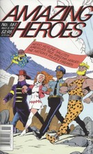 Amazing Heroes #161 VF 1989 Stock Image