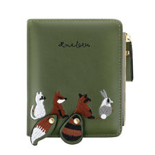  Women Wallet Ladies Card Holder Cute Animal Small and Fresh