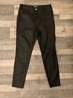Ladies Wet Look Black Trousers Size 16S. Party / Evening / Misguided