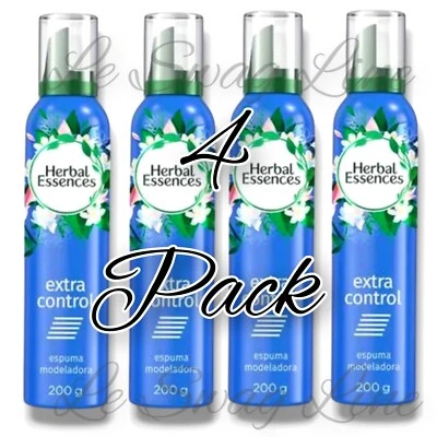 4 Pck Herbal Essences extra control modeling foam 200 ml - Image 1 of 4