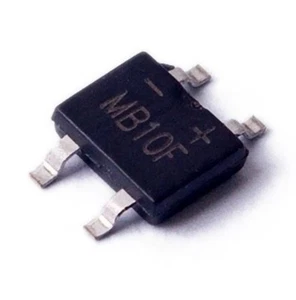 2 pezzi MB10F Ponte Raddrizzatore SMD Bridge Rectifier 1A 1000V - Imagen 1 de 2