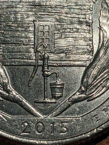 2015 P Homestead Quarter (Leaky Bucket Mint Error) Cover