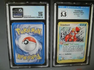 CGC Graded 5.5 Crawdaunt 3/97 Ex Dragon Holo Rare Pokemon Card - Picture 1 of 4