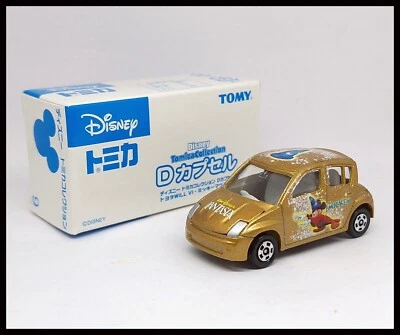 TOMICA Disney D Collection 9 FANTASIA MICKEY MOUSE TOYOTA WILL VI 1/60 TOMY 27 - Image 1 of 4