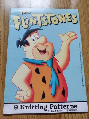 Children's Intarsia Patterns For Machine Knitting Flintstones  - Image 1 of 4