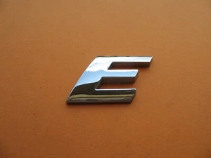 03 04 05 06 FORD EXPEDITION REAR TAIL GATE LID CHROME E EMBLEM LOGO BADGE A9045 - Picture 1 of 2