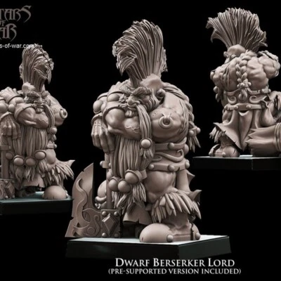 Карлик Берсеркер Лорд/Подземелья и Драконы/Властелин колец/Аватары Войны - Изображение 1 из 2