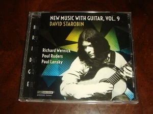 DAVID STAROBIN "New Music With Guitar Volume 9" - BRAND NEW CD - Richard Wernick - Bild 1 von 3