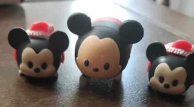 Disney Tsum Tsum Mickey Mouse Bebé Navidad Ratones Mickey's 3 Juguetes Foto 1 de 4