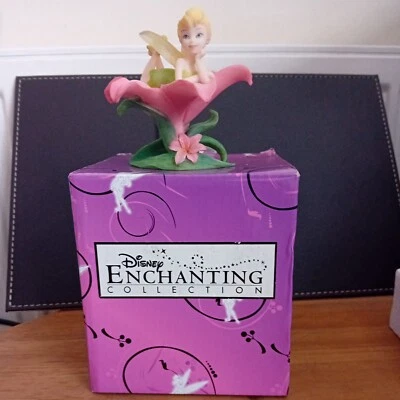 Disney Enchanting Collection Tinkerbell figure Ornament Boxed Peter Pan  - Image 1 of 4