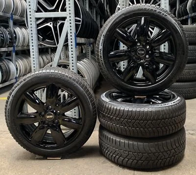 4 Orig MINI Winterräder Bridge Spoke 528 195/55/17 92H M+S F54 Clubman 6856059 7 - Bild 1 von 4