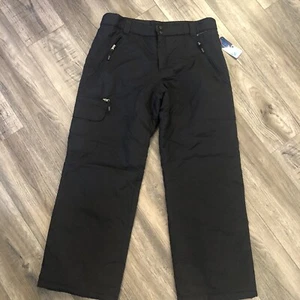 EXP Exposure Project Climate Control Snap Zip Black Snow Ski Pants Women’s US XL - Picture 1 of 13