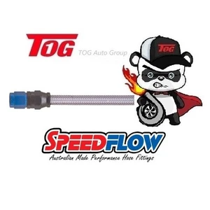 Speedflow 200 Series Teflon Braided Hose Dash -6 200-06 Fuel Oil Water E85 - Picture 1 of 1