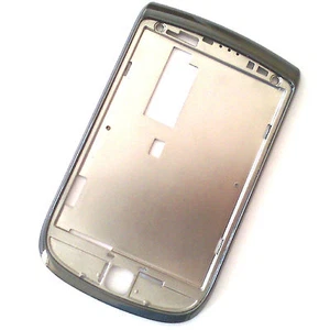 Blackberry 9800 Torch Front Bezel housing screen surround Grey gun metal Genuine - Picture 1 of 12